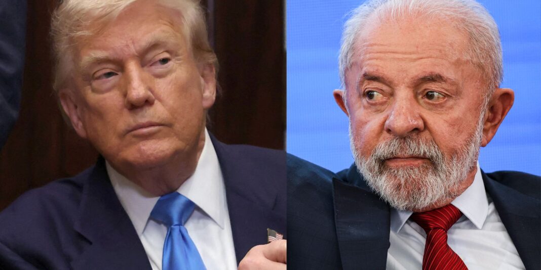 Trump diz que presidente Lula pode ligar para ele 