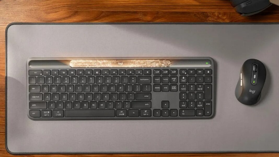Logitech prepara teclado a energia solar com bateria para durar 10 anos