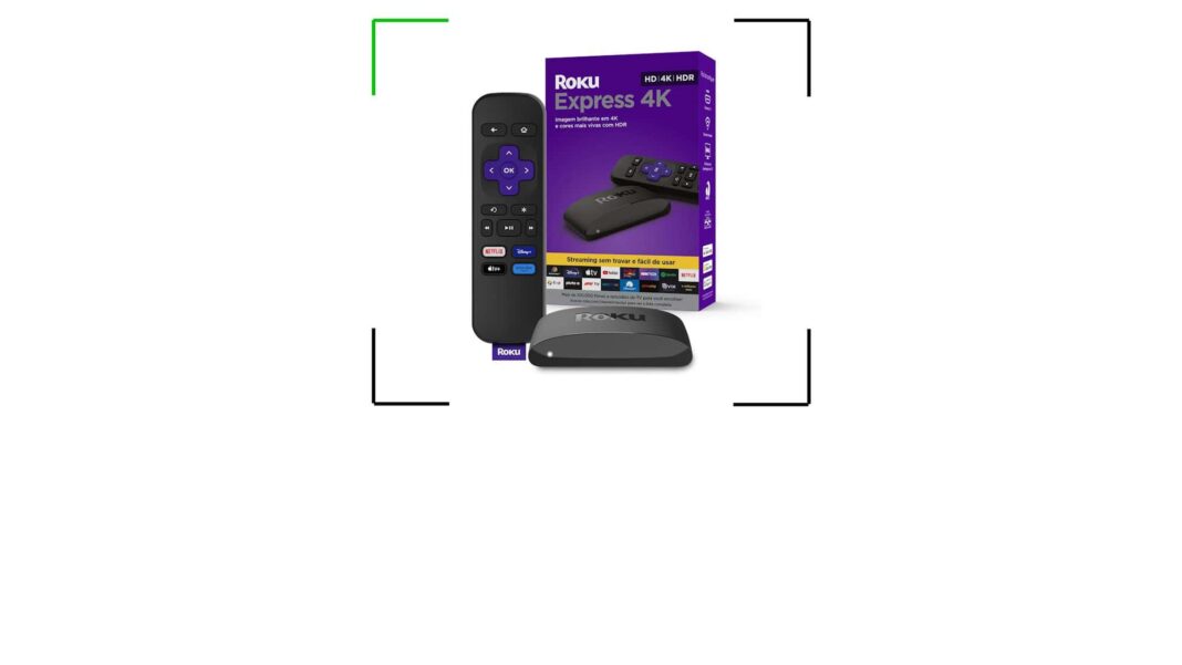Atualize sua TV sem gastar muito: Roku Express 4K está em oferta