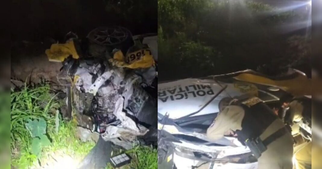 Perseguição policial termina com morte de PM e motociclista no PR