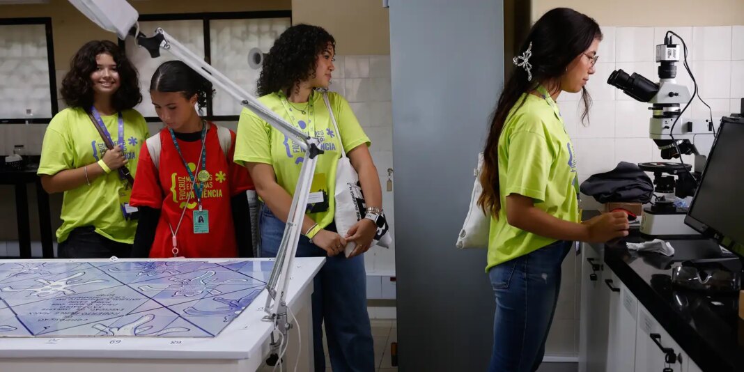 Imersão na Fiocruz inspira meninas a seguir carreira científica