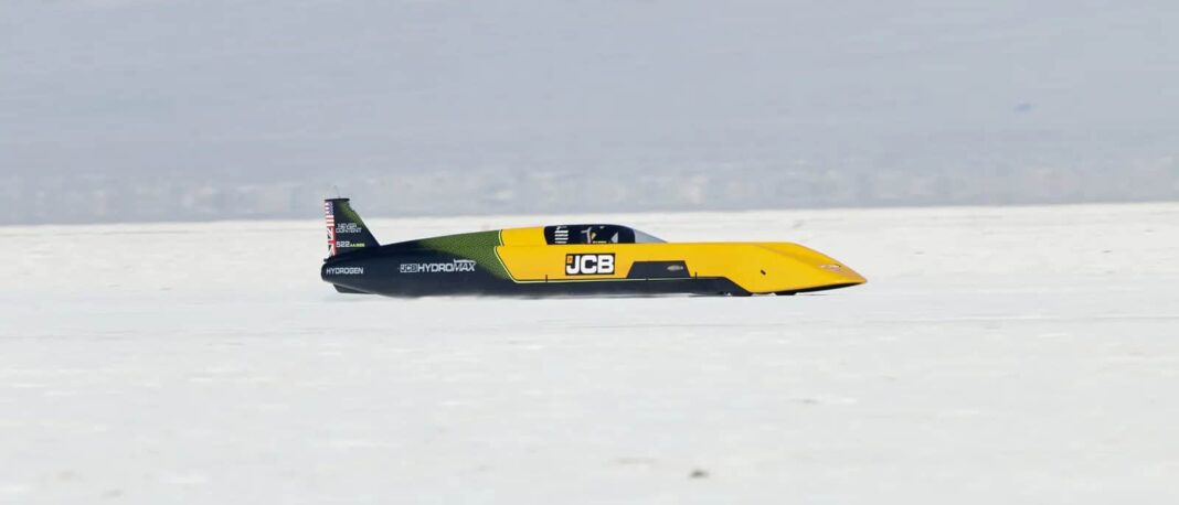 Carro a hidrogênio supera 650 km/h e bate recorde mundial