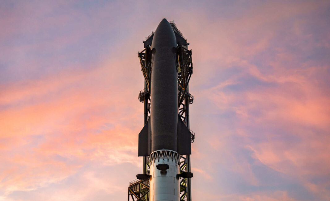 Starlink registra imagens inéditas da Starship durante voo espacial