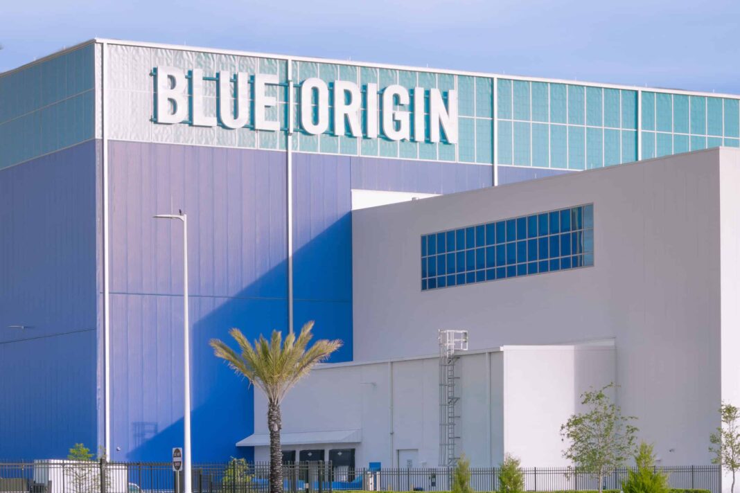 NASA escolhe Blue Origin para rede de comunicação em Marte