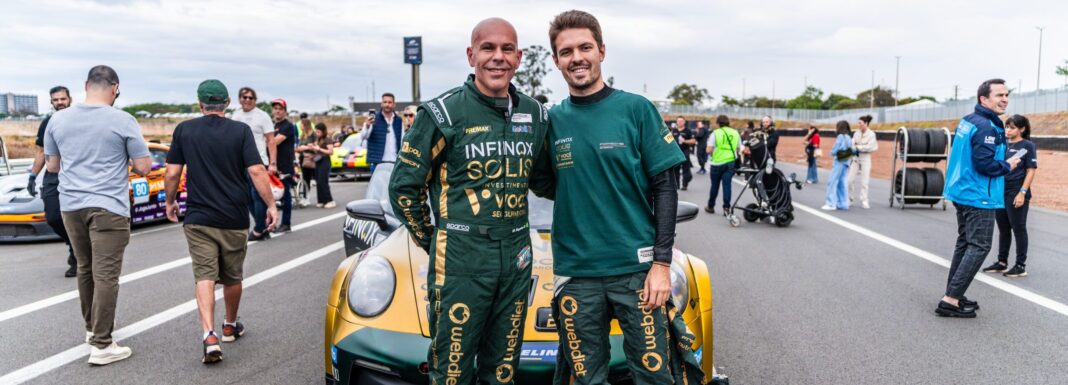 Marcos Regadas e Felipe Drugovich